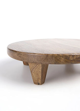 Boyner Evde Sunum Tabağ, Bedensiz, Kahve