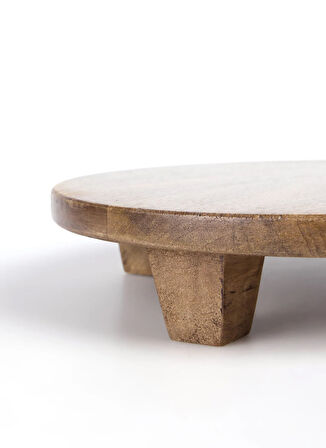 Boyner Evde Sunum Tabağ, Bedensiz, Kahve