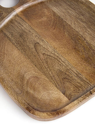 Boyner Evde Sunum Tabağ, Bedensiz, Kahve