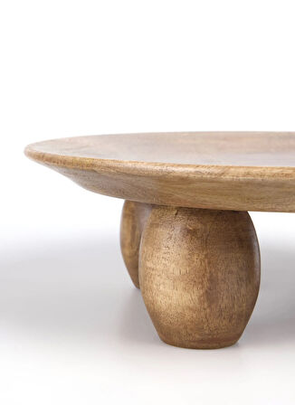 Boyner Evde Sunum Tabağ, Bedensiz, Kahve