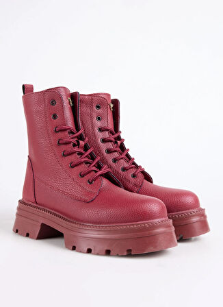 Fabrika Bordo Kadın Bot CLOE