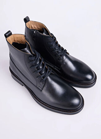 Fabrika Deri Siyah Erkek Bot RIOS-PAOLA