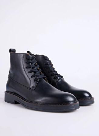 Fabrika Deri Siyah Erkek Bot RIOS-PAOLA