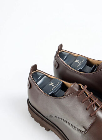 Fabrika Deri Kahve Erkek Klasik Ayakkabı YODER-JURO