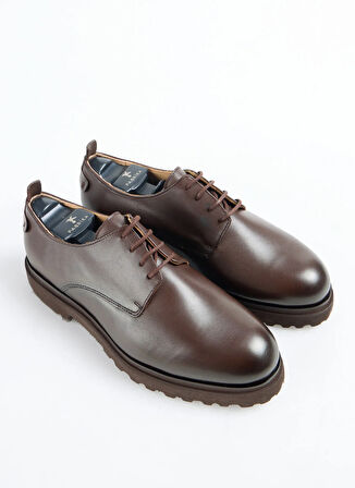 Fabrika Deri Kahve Erkek Klasik Ayakkabı YODER-JURO