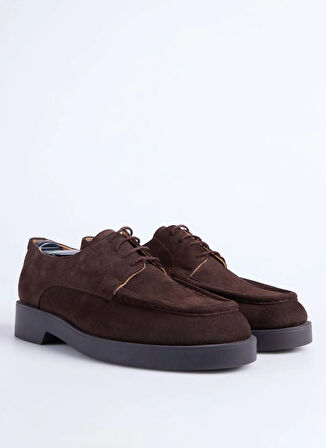 Fabrika Deri Kahve Erkek Klasik Ayakkabı HENEL-ALPHA-SUET