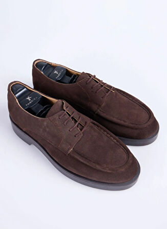 Fabrika Deri Kahve Erkek Klasik Ayakkabı HENEL-ALPHA-SUET