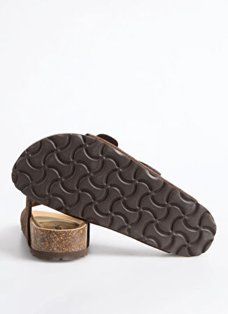 11 THESIS RX-B Taba Kadın Deri  Terlik