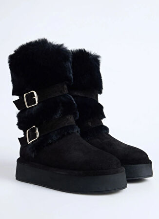 Fabrika Siyah Kadın Çizme D-NELL-FOMAX