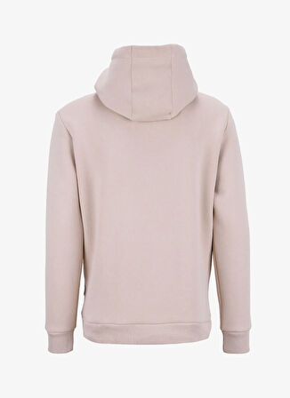 Mustang Kapüşon Yaka Bej Erkek Sweatshırt M5WM-SWT1506