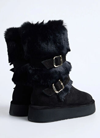 Fabrika Siyah Kadın Çizme D-NELL-FOMAX