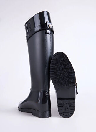 Fabrika Siyah Kadın Yağmur Botu KATHY-LARISA