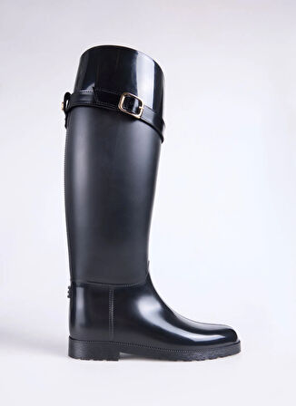 Fabrika Siyah Kadın Yağmur Botu KATHY-LARISA