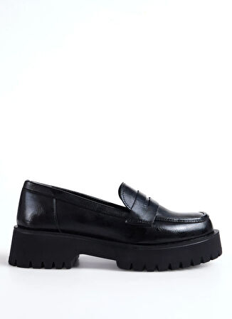 Fabrika Siyah Kadın Loafer MAE-BELINDA