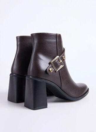 Fabrika Kahve Kadın Topuklu Bot BLOCK-BLENID