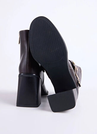 Fabrika Kahve Kadın Topuklu Bot BLOCK-BLENID