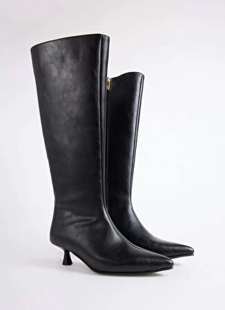 Fabrika Siyah Kadın Çizme KITTEN-LANCY