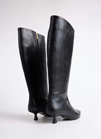 Fabrika Siyah Kadın Çizme KITTEN-LANCY