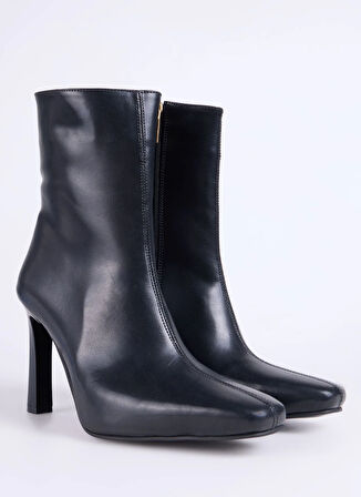 Fabrika Siyah Kadın Topuklu Bot CODROY-COAL