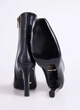 Fabrika Siyah Kadın Topuklu Bot CODROY-COAL