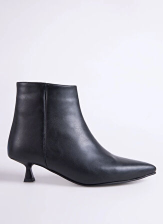 Fabrika Siyah Kadın Topuklu Bot KITTEN-CHARLEY