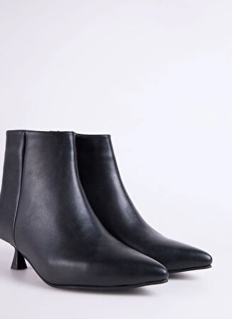 Fabrika Siyah Kadın Topuklu Bot KITTEN-CHARLEY