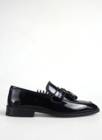 Fabrika Siyah Erkek Klasik Ayakkabı NOVA-BOHER