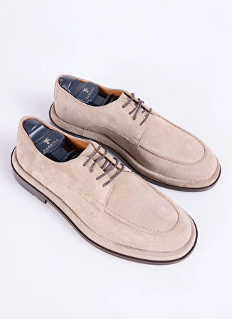 Fabrika Deri Bej Erkek Günlük Ayakkabı VALENTE-LEON