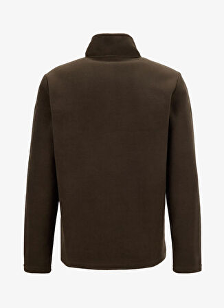 People By Fabrika Bisiklet Yaka Düz Haki Erkek Sweatshırt PBF5WM-SWT 5054