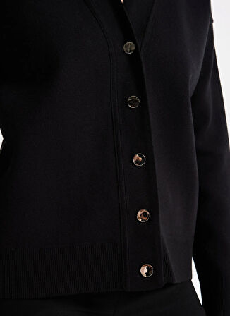 Fabrika Siyah Kadın Hırka F5WL-HRK0311