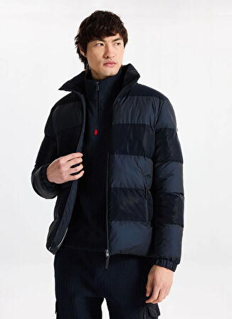 Discovery Expedition D5WM-MNT3791 Lacivert Düz Erkek Mont