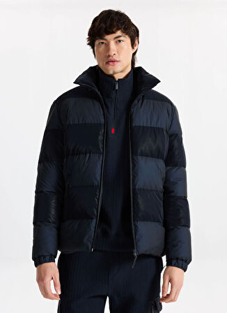 Discovery Expedition D5WM-MNT3791 Lacivert Düz Erkek Mont