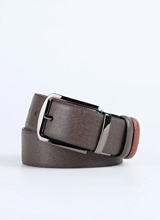 Fabrika Erkek Kemer Fbk 013 4cm Çift Kahve-Taba