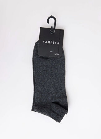 Fabrika Antrasit Erkek Patik Çorap YMR-ERK-PTK