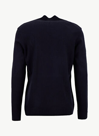 Limon Bato Yaka Basic Düz Lacivert Erkek Kazak MML5WM-KZK9530