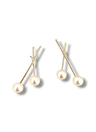 Treasure&Co. Altın Küpe TCC-107