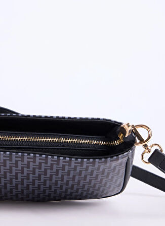 Fabrika Siyah Kadın Omuz Çantası MONO-MARIUS