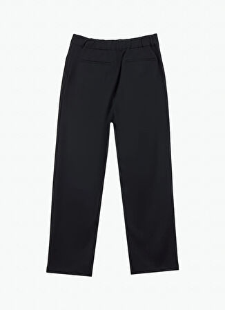 People By Fabrika Orta Bel Düz Paça Comfort Fit Siyah Erkek Pantolon PBF5WM-PNT9530