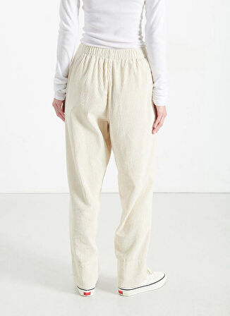 American Vintage Yüksek Bel Standart Ekru Kadın Pantolon PADO137H25ECRVIN