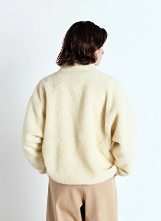 American Vintage Standart Ekru Kadın Ceket HOK16CH25ECRU