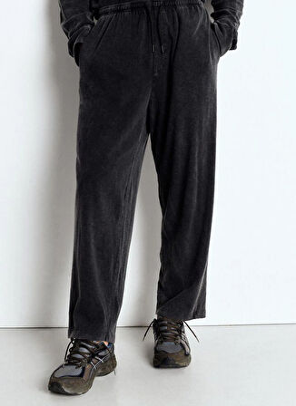 American Vintage Lastikli Bel Standart Antrasit Erkek Eşofman Altı MSON05BGH25CARVIN