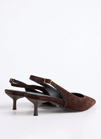 Fabrika Kahve Kadın Topuklu Ayakkabı D-KITTEN-ILSA-KAHVE