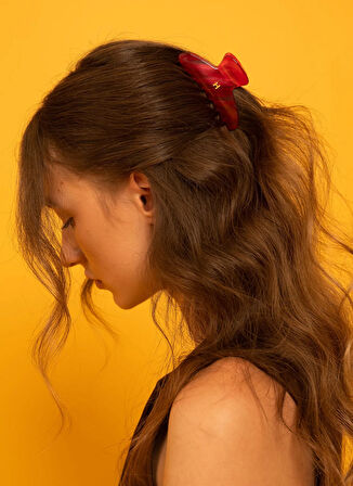 Heiri Saç Aksesuarı, Bedensiz, Kırmızı