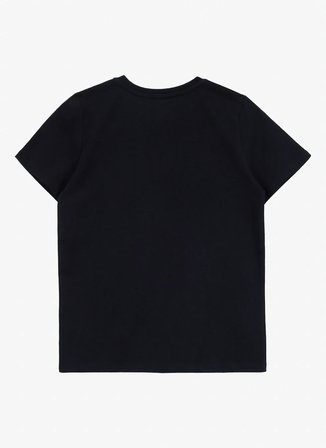 Jeep Baskılı Siyah Erkek Çocuk T-Shirt J6SB-TST7693