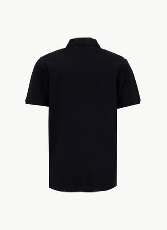 Fabrika Düz Siyah Erkek Polo T-Shirt NOBRO CEPLI NB