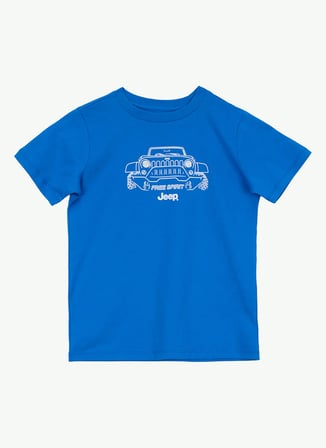 Jeep Saks Erkek Çocuk Baskılı T-Shirt J6SB-TST7673