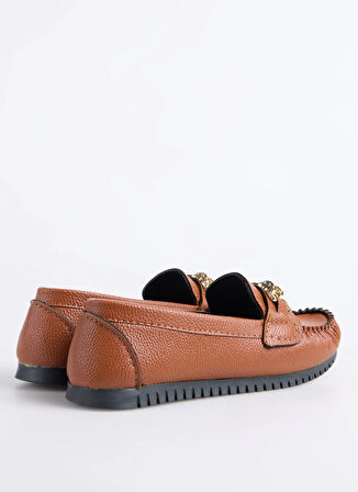 F By Fabrika Kahve Kadın Loafer INEL