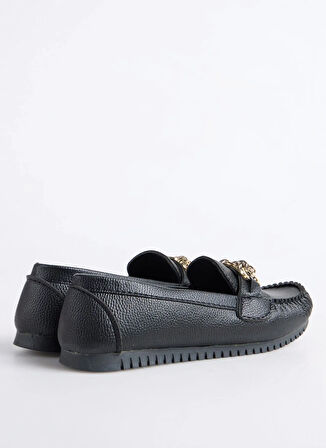 F By Fabrika Siyah Kadın Loafer INEL