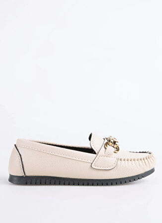 F By Fabrika Bej Kadın Loafer INEL