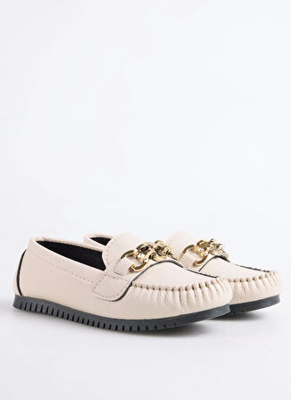 F By Fabrika Bej Kadın Loafer INEL